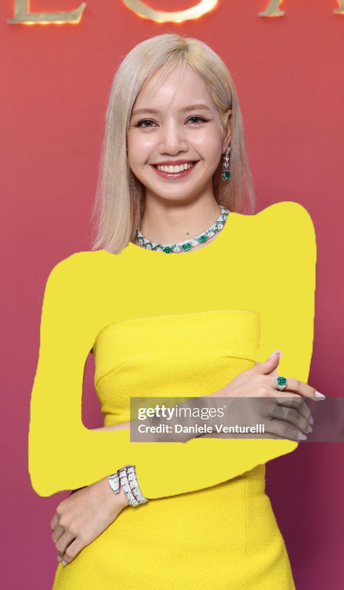 لیسا (Lisa) بلک پینک (Black Pink) و برند بولگاری