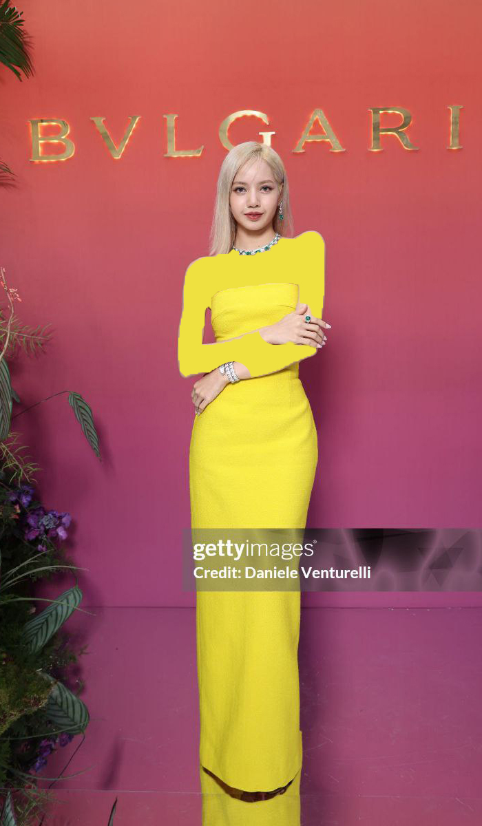 لیسا (Lisa) بلک پینک (Black Pink) و برند بولگاری