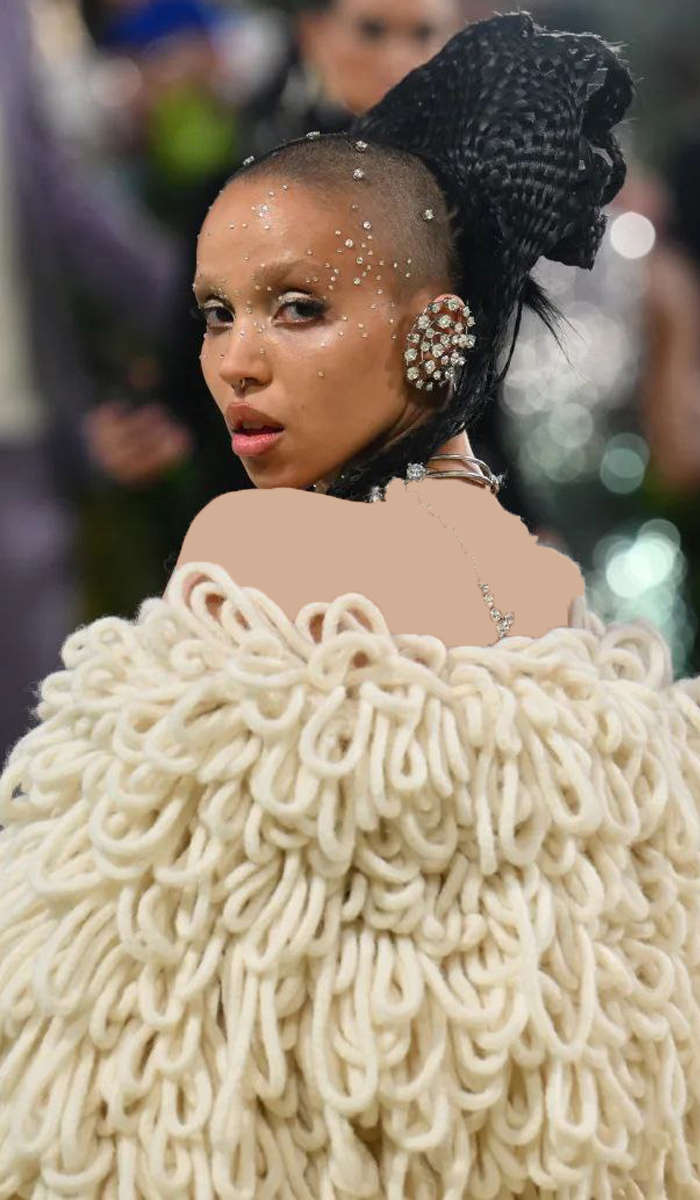 میکاپ FKA Twigs در متگالا 2024